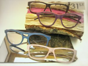 Glasses on Logs